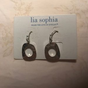 Lia Sophia French wire earrings