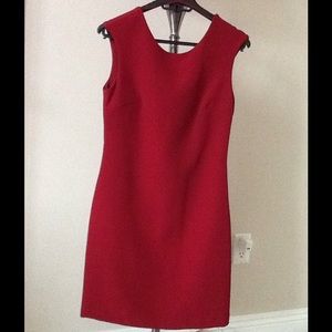 Zara red dress