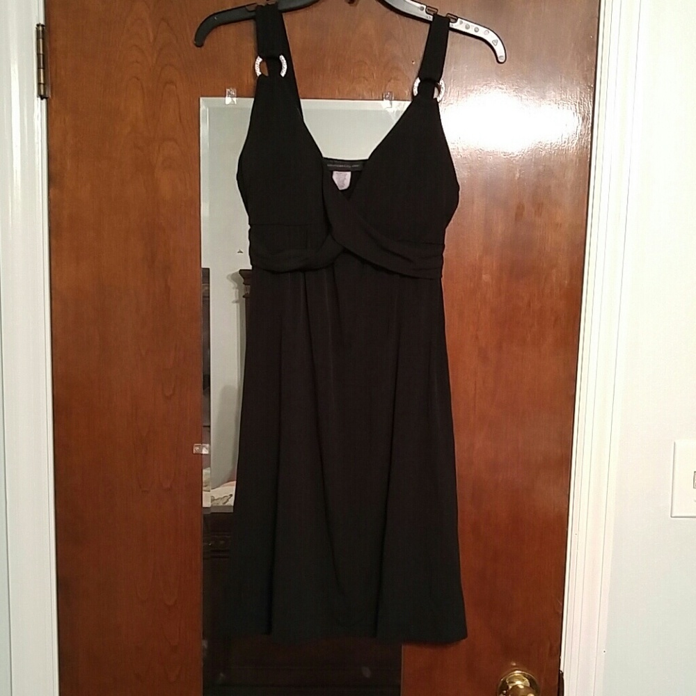 Black spandex dress
