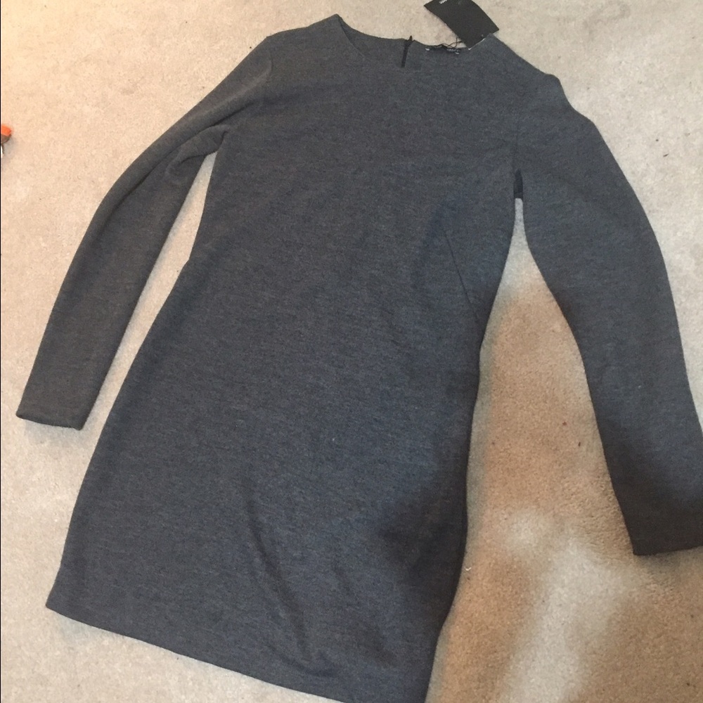 ⭕️Drop price ⭕️Zara dark gray dress not my size