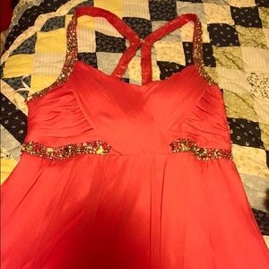 Plus size prom dress
