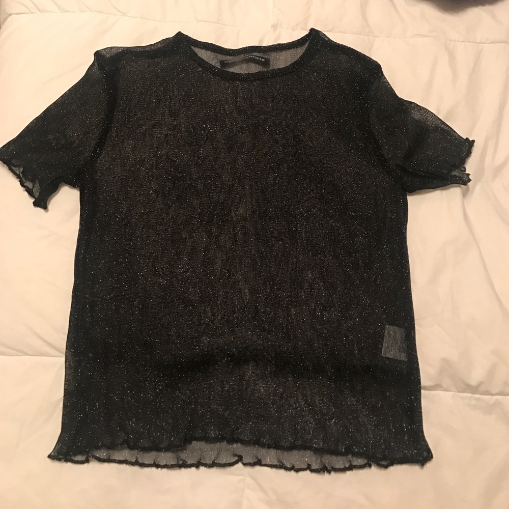 Brandy Melville Porter Glitter Top