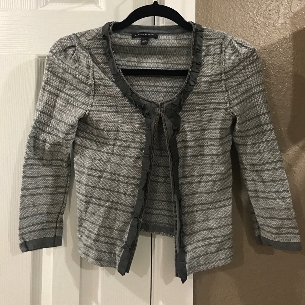 Pewter Cardigan