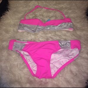 Victoria secret pink bikini set