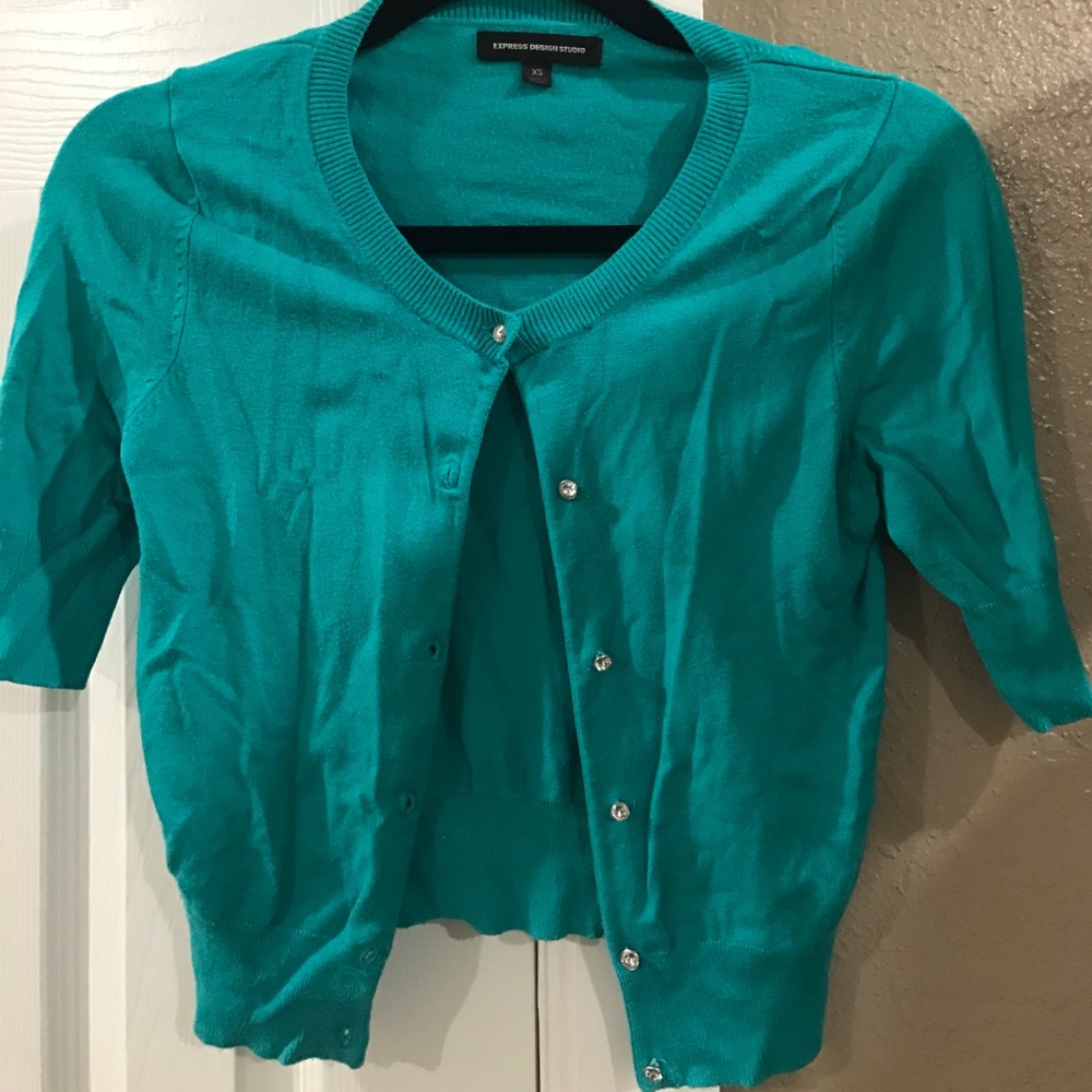 Aqua Cardigan