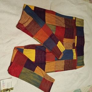 Lularoe colorblock leggings