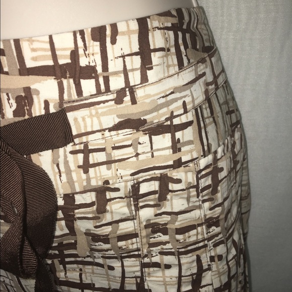 Brown Plaid Old Navy Skirt-6 - Picture 2 of 4