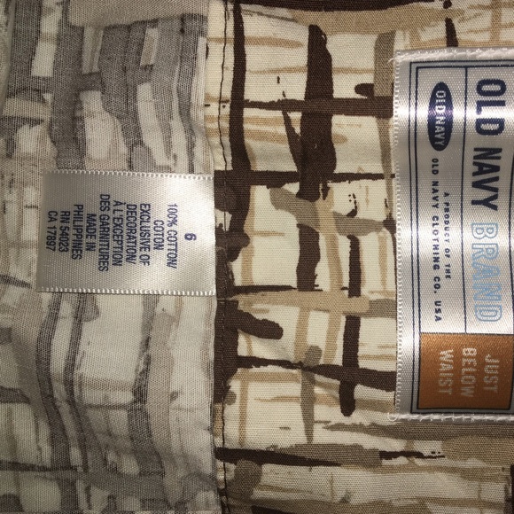 Brown Plaid Old Navy Skirt-6 - Picture 4 of 4