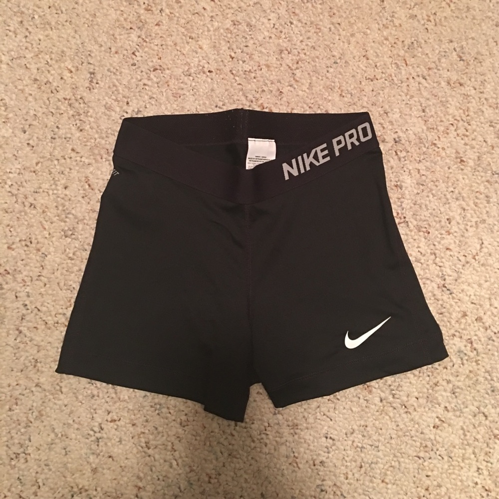 Black Nike Compression Shorts