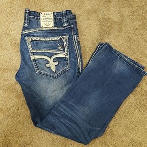 Men's Rock revival jeans like new!