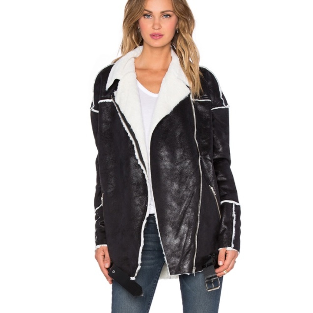 One Teaspoon Silver Canon Coat