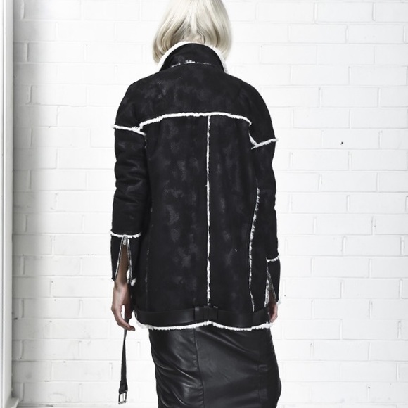 One Teaspoon Silver Canon Coat - Picture 4 of 6