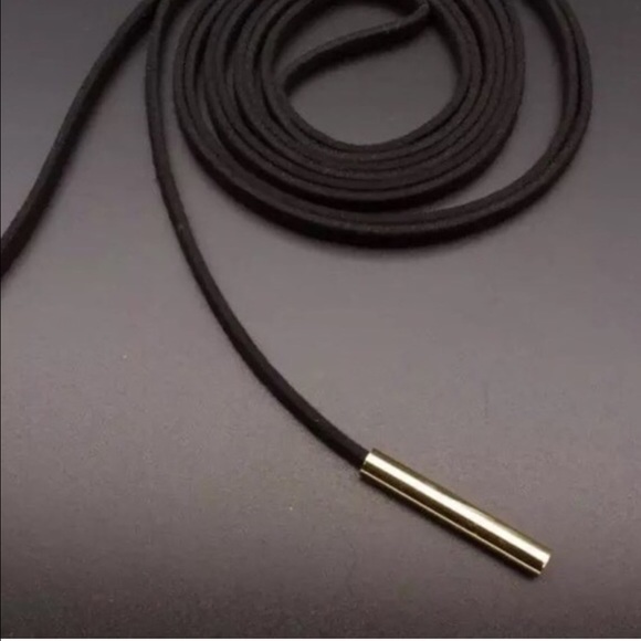 🦄Dainty boho vegan suede choker wrap up necklace - Picture 2 of 3