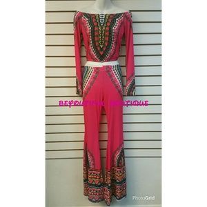 Dashiki 2pc Pants Set