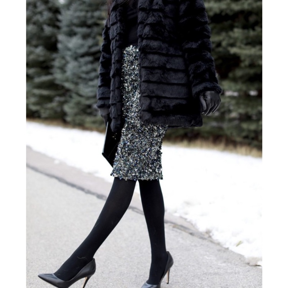 John & Jenn Faux Fur jacket