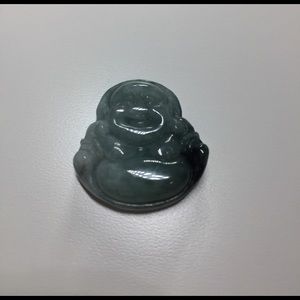 Buddha jade charm