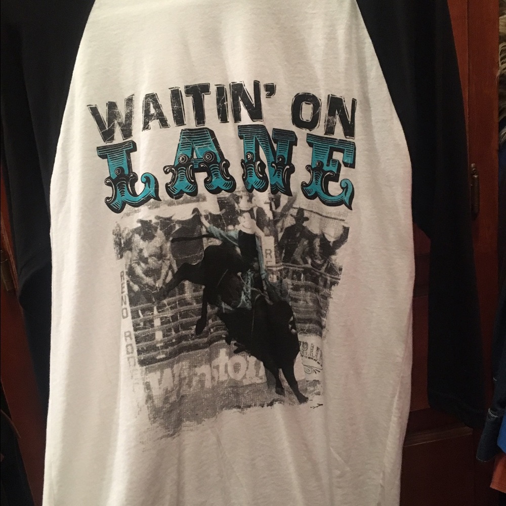 Waitin' On Lane Baseball Tee