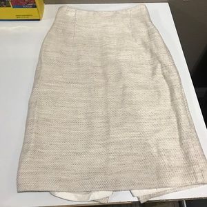 Cream Work skirt