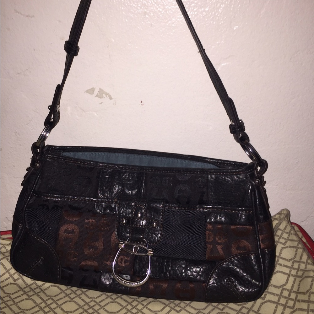 Authentic Etienne Aigner patchwork purse