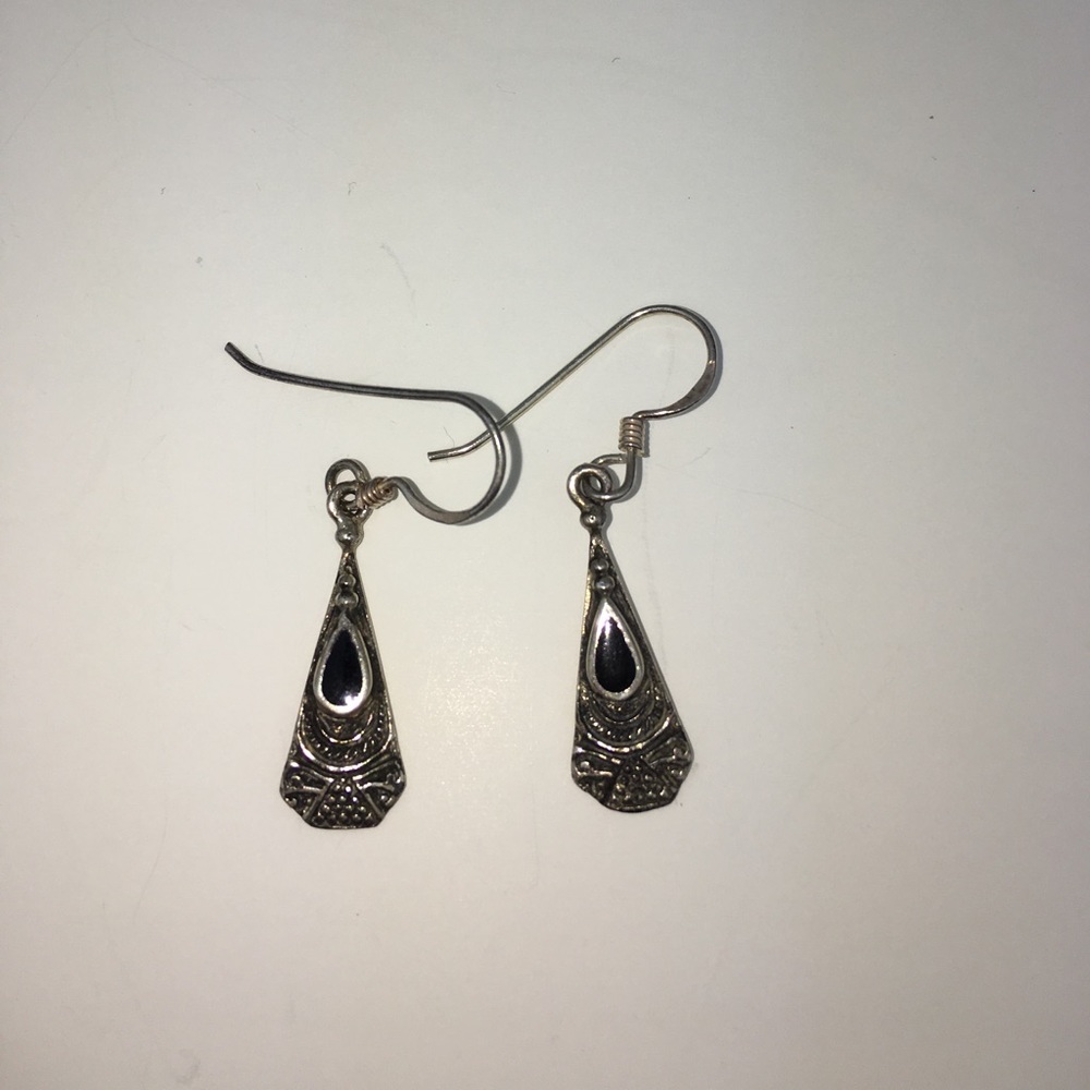 Set of silver earrings stamped 925 Thailand 🇹🇭