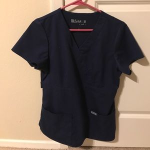 💜Grey's Anatomy scrub top