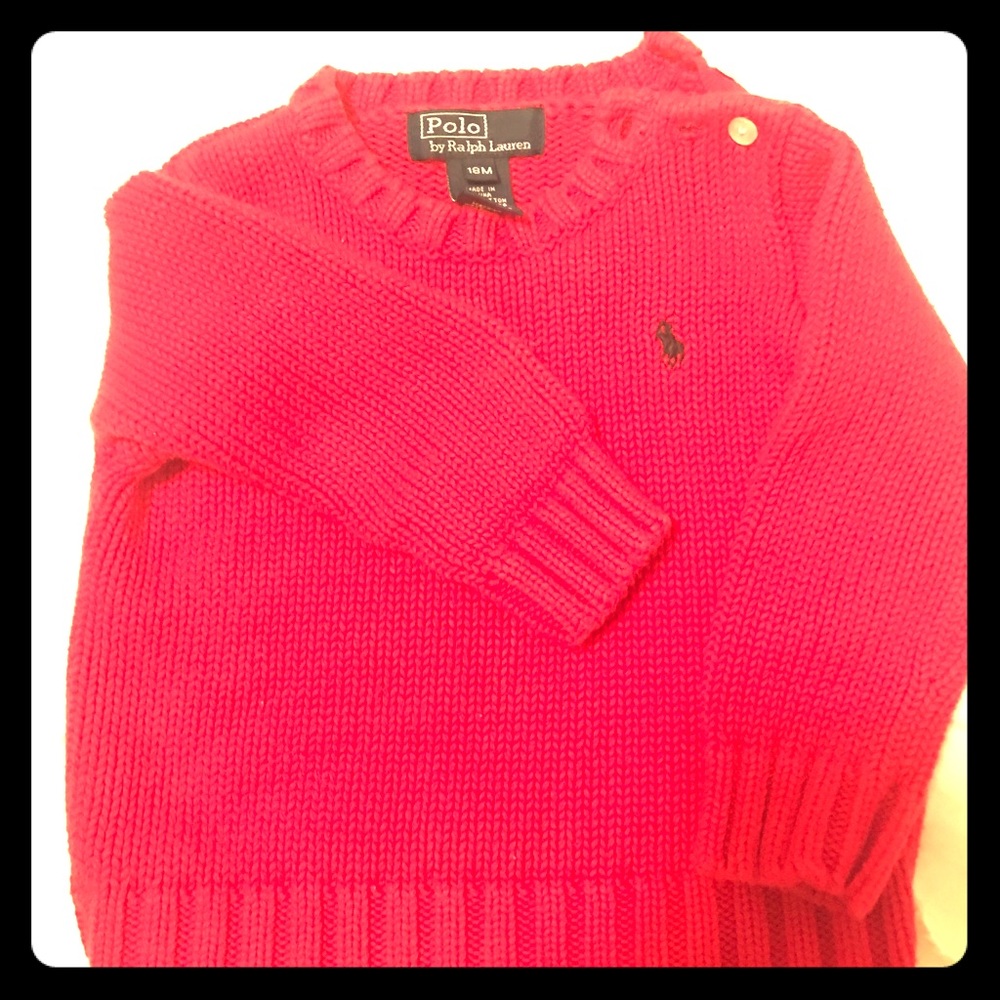 SALE❣️Polo Ralph Lauren Sweater Infant 18m