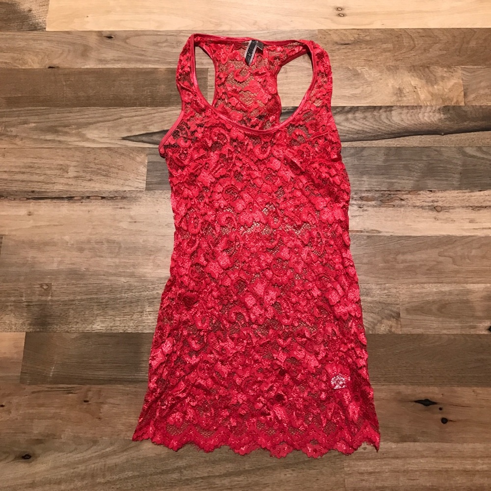 Women's BKE lace tank