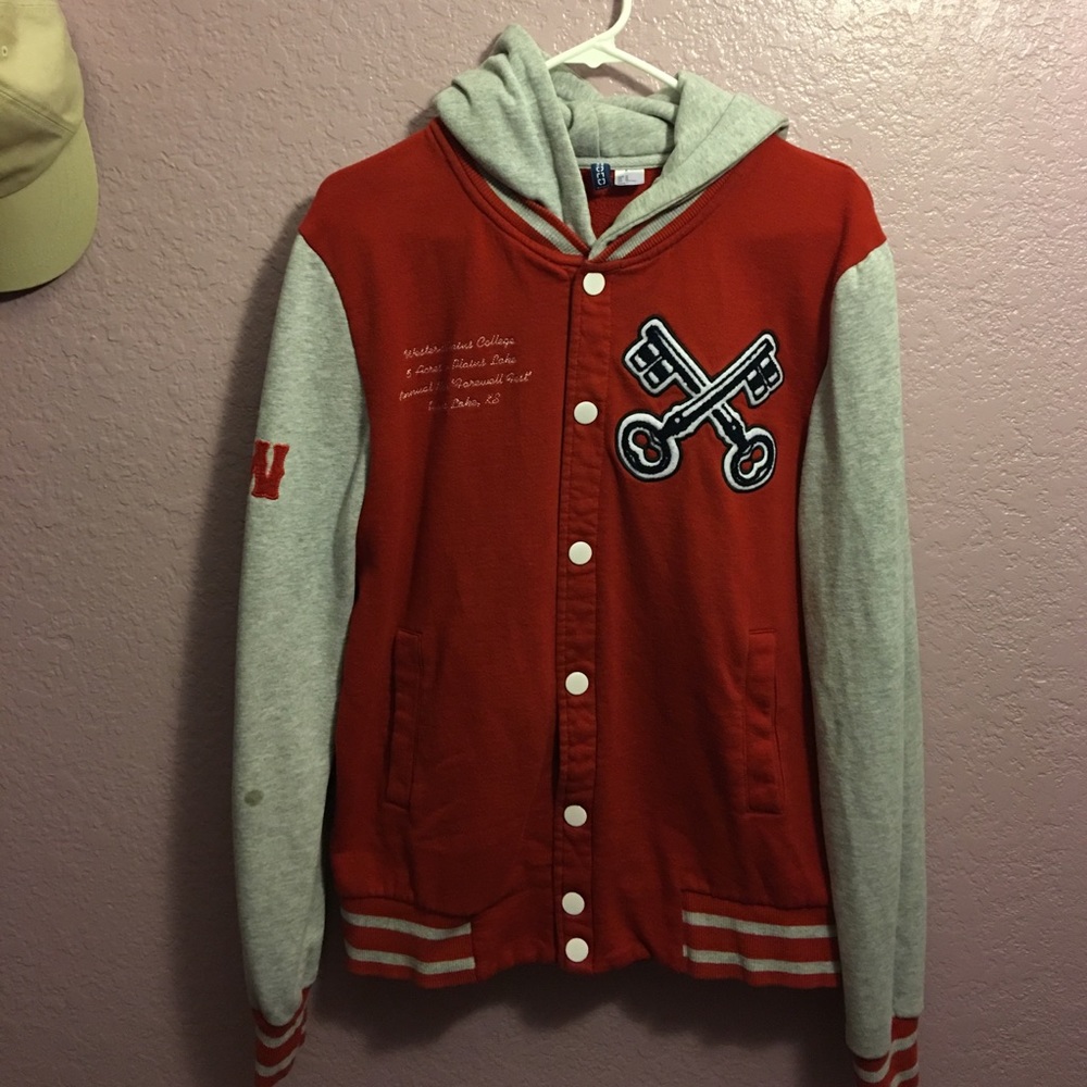 Divided by H&M varsity jacket