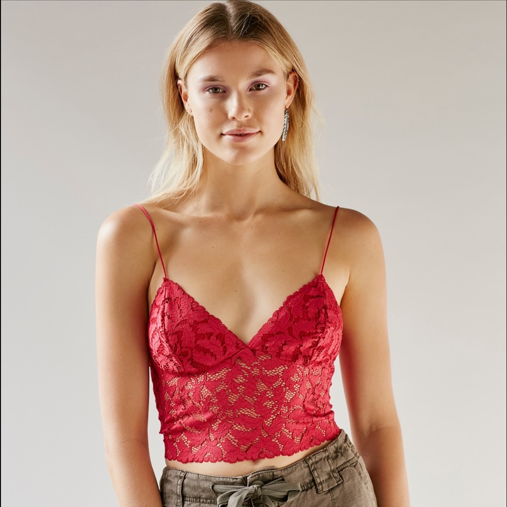 Free People Lacey Lace Brami