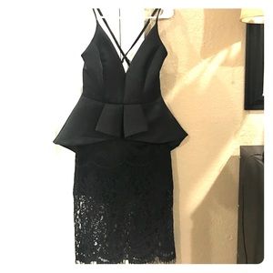 Sexy Evening Black Lace dress