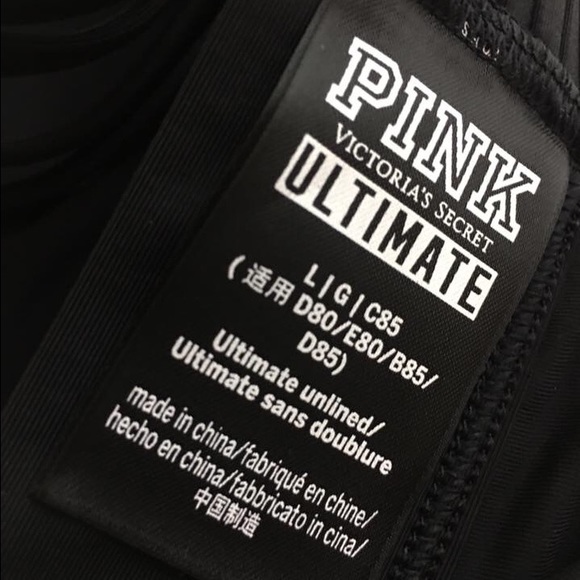 PINK ULTIMATE HALTER SPORTS BRA Large - Picture 6 of 6