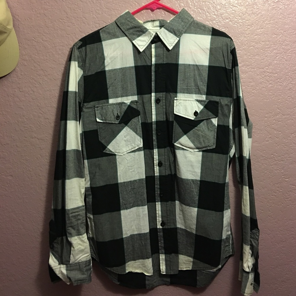 Plaid button up