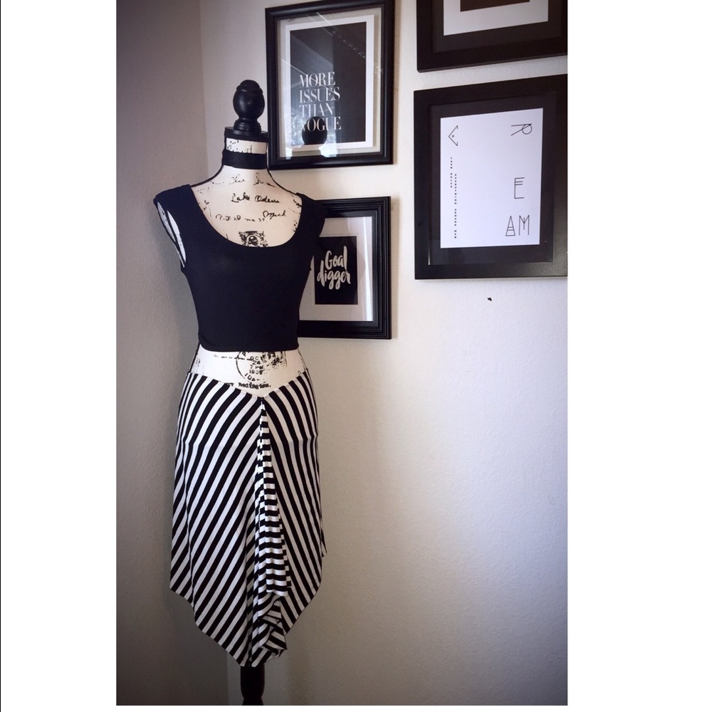 Trina Turk Stripe Skirt