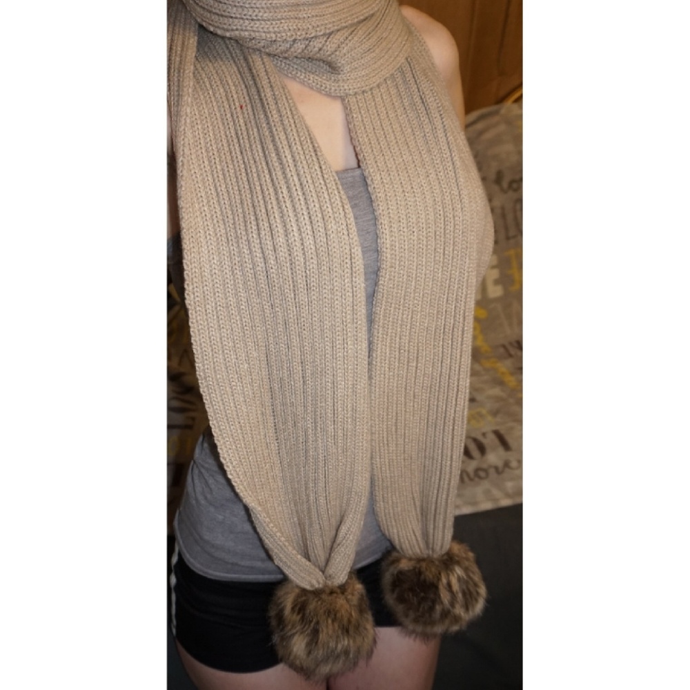 Calvin Klein Brown Scarf