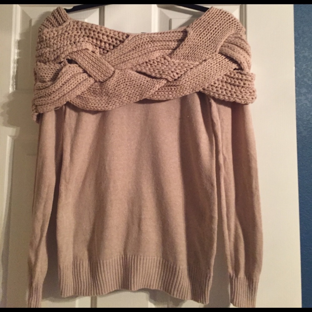Bebe off shoulder sweater