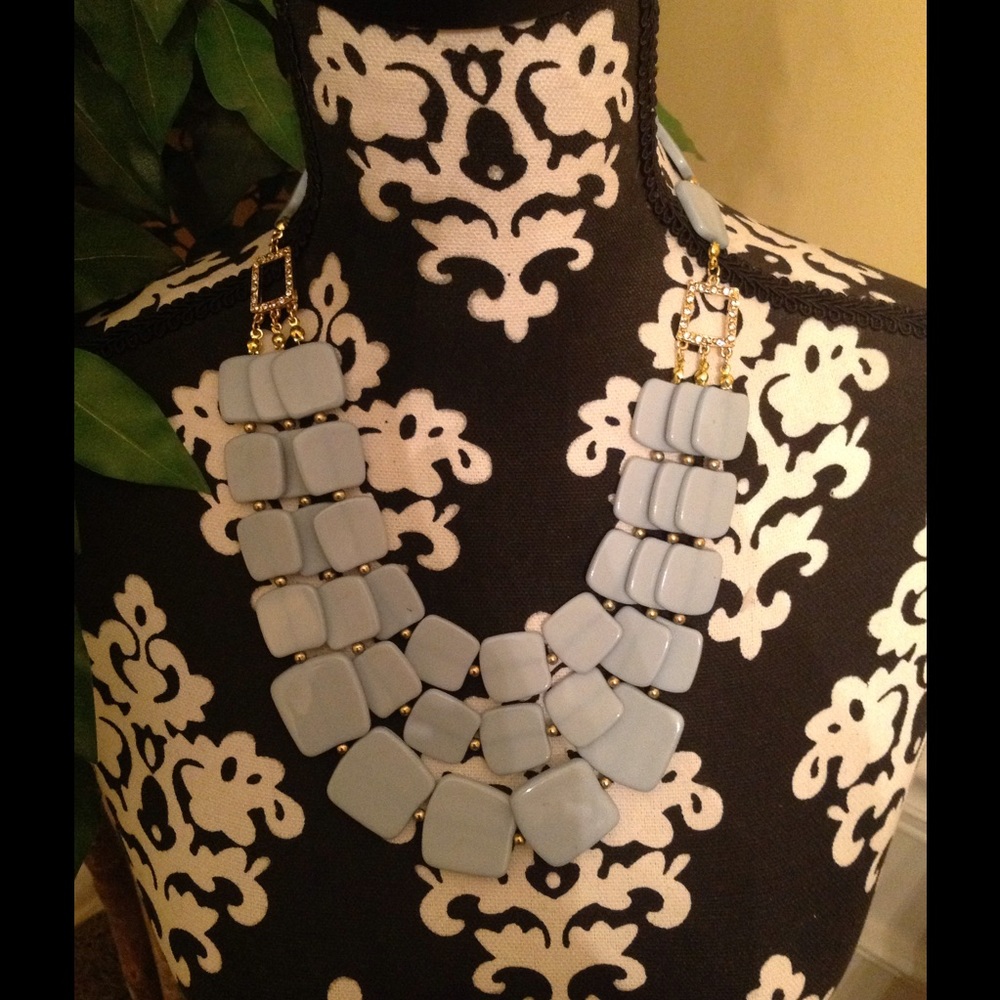 3 Strand Mint Necklace✅