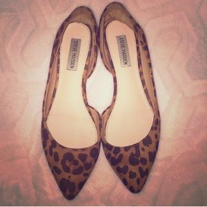 Steve Madden Cheetah Print Flats