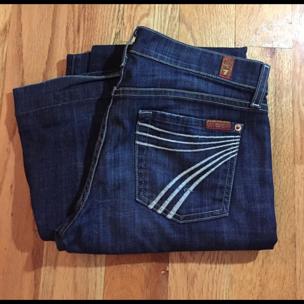 7 for all mankind Dojo size 26 used 31 inch