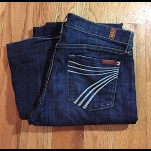 7 for all mankind Dojo size 26 used 31 inch