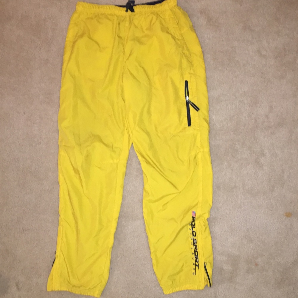 Yellow Polo Sport Pants SOLD