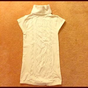 Bebe white turtleneck top
