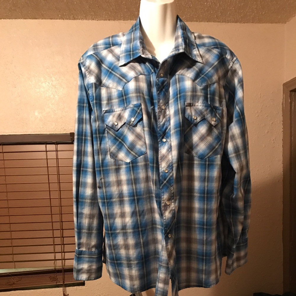 Men's wrangler long sleeve XL
