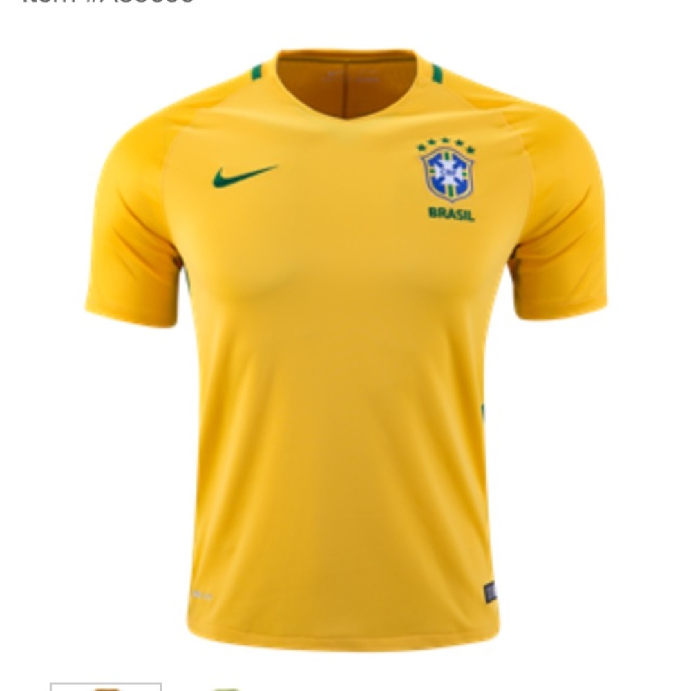 Brazil soccer jersey