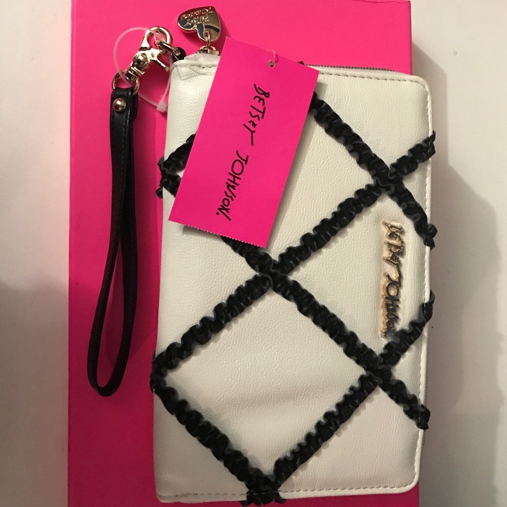 Brand New Betsey Johnson Wristlet