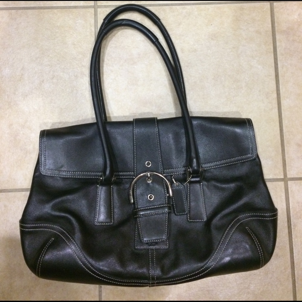 🔥Super SALE🔥Coach black leather purse