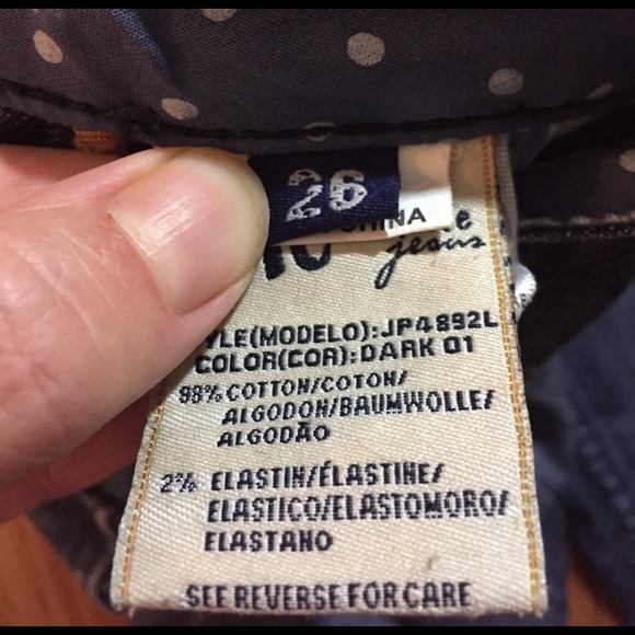 Miss me size 26 flare jeans used 34 inch inseam - Picture 6 of 7