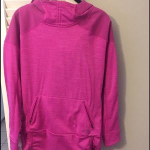Pink North Face pullover