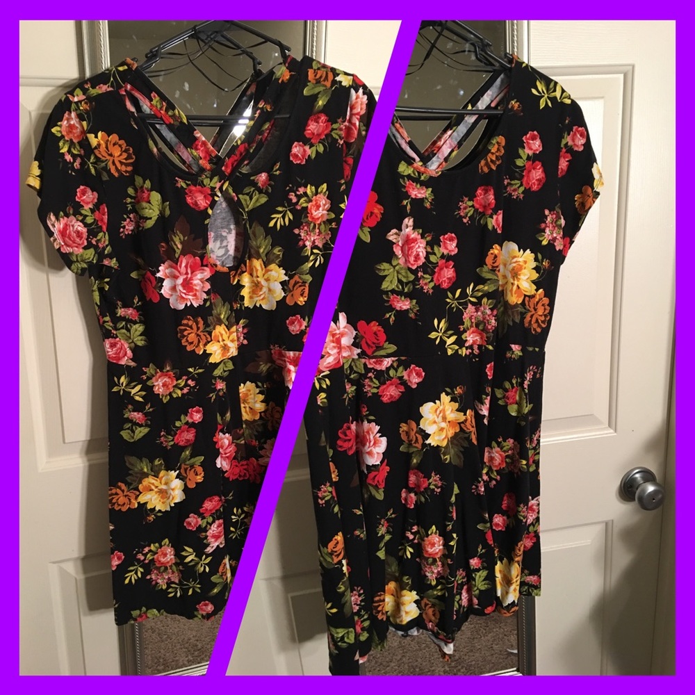 Floral Skater Dress