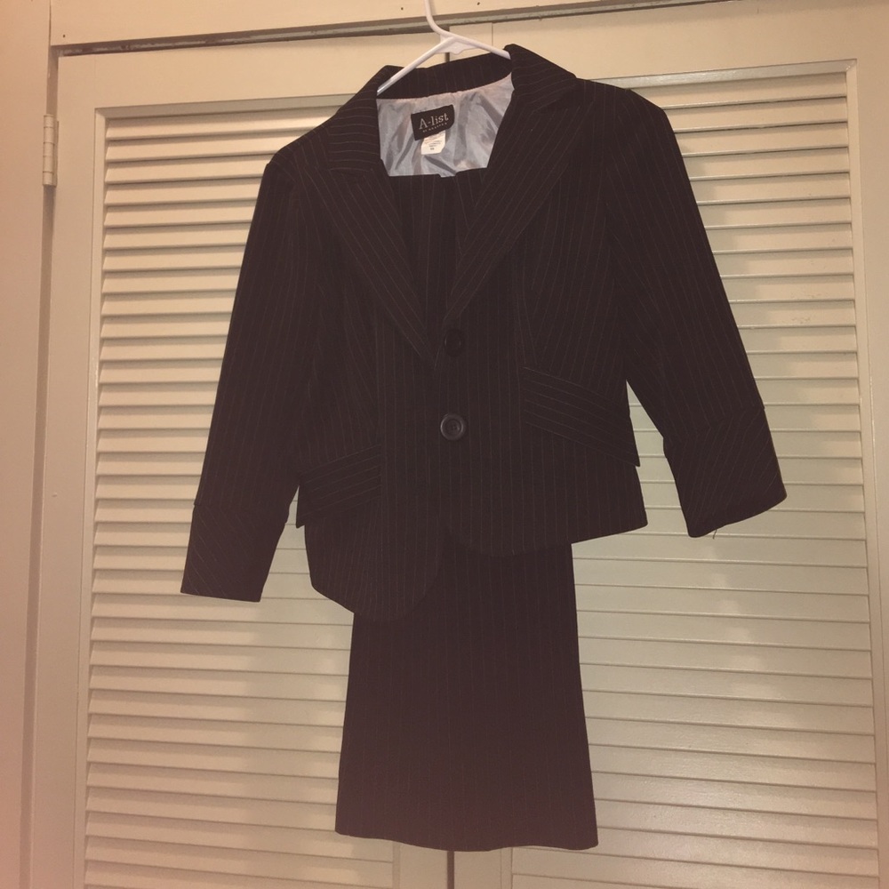Pin Stripped Business Suit