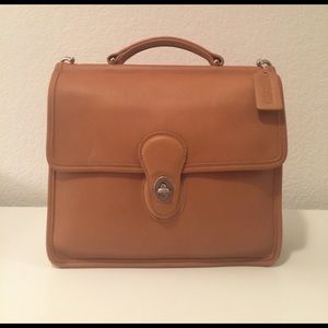 Vintage Coach Tan Willis Crossbody